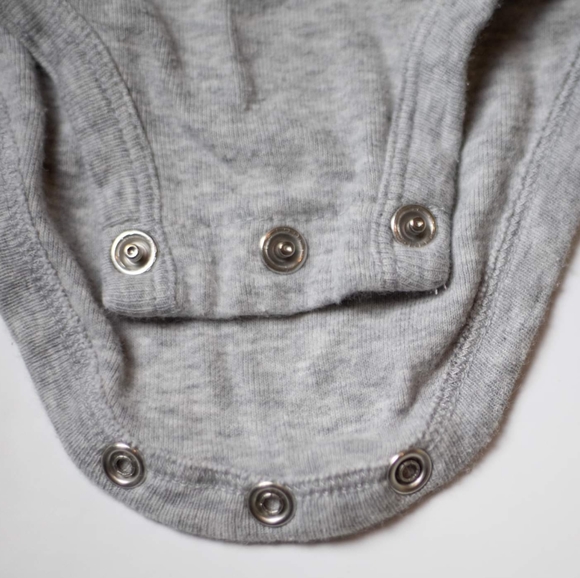 Carter's Grey Baby Sleeper - Picture 3 of 4